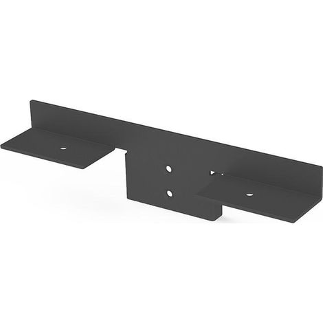 HERRAJES ALK soporte estante grafito p/kit seven , 0UNIDADES