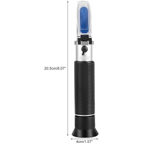 Testeur d'alcool portable professionnel 0 à 80%, réfractomètre, testeur, Instrument de mesure (1/5)