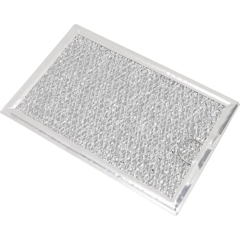 Filtre anti-graisse four micro-ondes WB06X10309 pièce de rechange aluminium 7.64x5.12in (1/5)