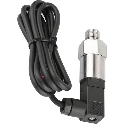 Transmetteur de pression de sortie 4-20 mA avec connecteur en silicone G1/4" pour eau, gaz et huile (0-1 MPa) (1/5)
