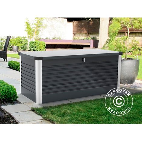 Box porta attrezzi da giardino, Protect-a-Box, Trimetals, 0,785x1,875x0,725m, 1,47m², Antracite - Dancover