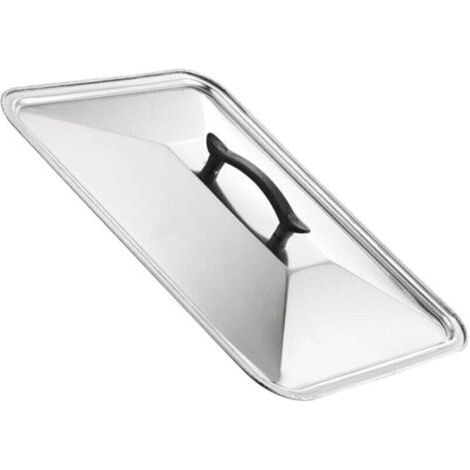 1PCS Couvercle de Plateau de grillade de Poisson Couvercle à badigeonner pour plancha bache barbecue Housses pour barbecue moules à pâtisserie poêle à Frire Couverture rectangulaire (1/4)