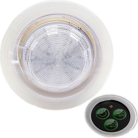 Posto impermeabile incorporata 110mm o ip68 RGB + pulsante di controllo e trasformatore per bagno di vapore e bagno (1/3)