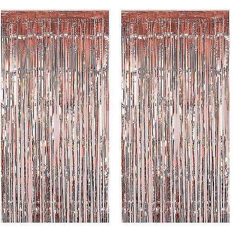 Rideau à pompons (lot de 2) pour décorations d'Halloween