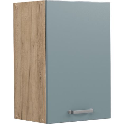 Küchenoberschrank R-Line, Blau-Grau, 40 cm, Vicco (1/5)