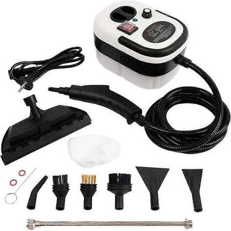 Nettoyeur vapeur 1200 ml 2500 W haute température et haute pression, climatiseur, ventilateur de cuisine, nettoyeur vapeur pour la maison/voiture (UE) (1/5)