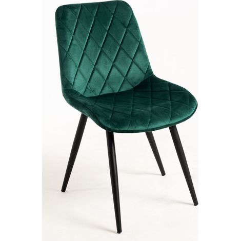 Sillas - Silla Min Terciopelo - Verde (1/5)