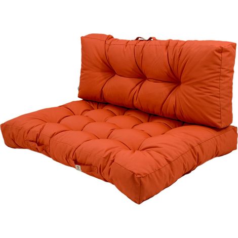 Lot de coussins pour palette 120x80 cm – Imperméables et anti-UV – Rembourrage mousse haute densité – Tissu polyester Oxford 180 g/m² (1/5)