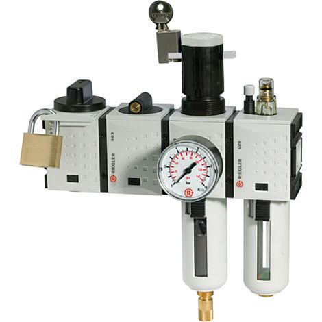 Riegler Wartungsstation SAFETY »FUTURA«, KH-AV-2-tlg.-WE, HA, BG 4, G 3/4 (1/3)