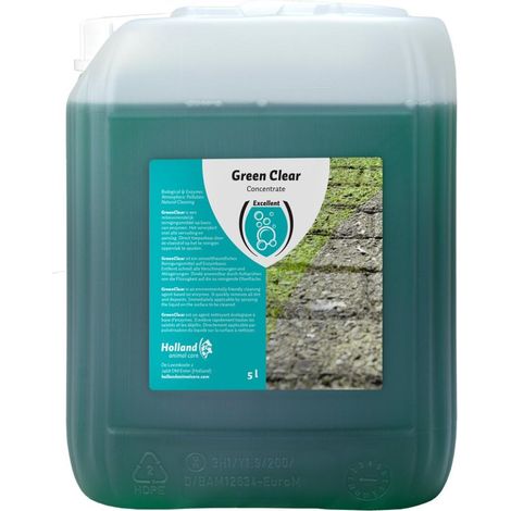 agente de limpieza excellent greenclear enzimático ecológico 5l