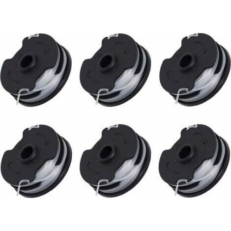 Lot de 6 bobines de rechange pour débroussailleuse sans fil Parkside PRTA 20-Li C3 IAN351753 (1/5)