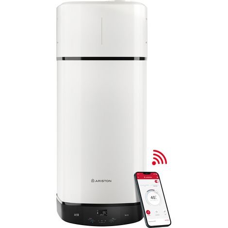 Aerotermia, Ariston, NUOS PLUS S2 WIFI 150 litros, Clase Energetica A+
