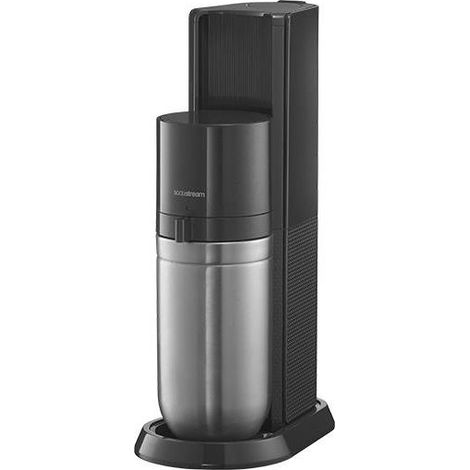 SODASTREAM MACCHINA GAS IFIER DUO SENZA BOMBOLA CO2, 1 BOMBOLA IN VETRO 1 L E 1 BOMBOLA IN PLASTICA 1 L - PASS (1/2)