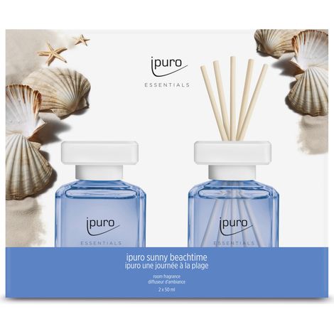 ipuro Essentials Raumduft sunny beachtime 2 x 50 ml Diffuser