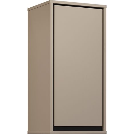 Schrank Sophéa mit 1 Tür, Taupe, 72cm