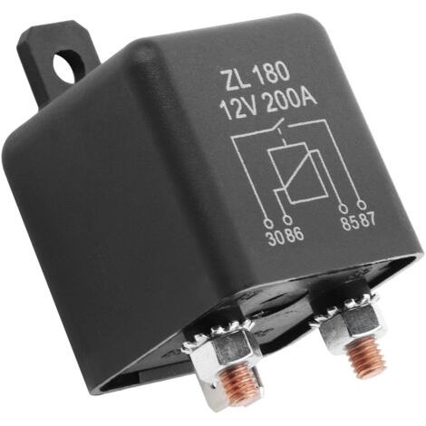 Nouveau 12V 200A Heavy Duty Split Charge ON / OFF Interrupteur Relais Voiture Auto Bateau 200Amp (1/5)