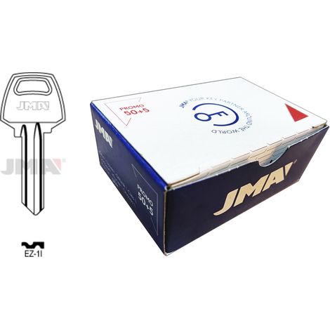 JMA Promo Schlüsselset 50 Schlüssel + 5 gratis aus Stahl Typ A