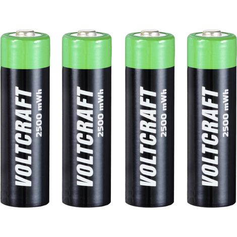 VOLTCRAFT HR6 Mignon (AA)-Akku NiZn 1500 mAh 1.6 V 4 St. (1/4)