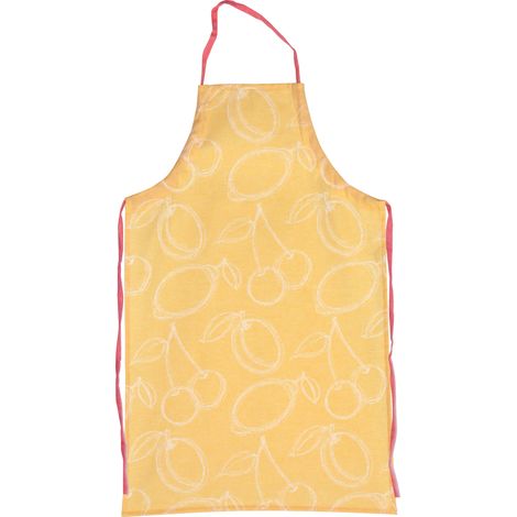 Tablier de cuisine 60x90 toile coton LINE (1/5)