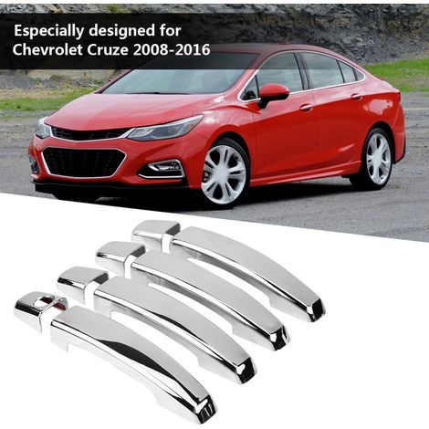 8-teiliges Set verchromter Türgriffabdeckungen für Chevrolet Cruze (2008–2016), Autozubehör (1/5)