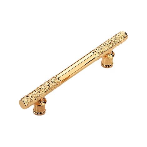 Tiradores para armarios, tiradores vintage para armarios, herrajes para muebles, color dorado, distancia entre orificios de 96 mm. (1/4)