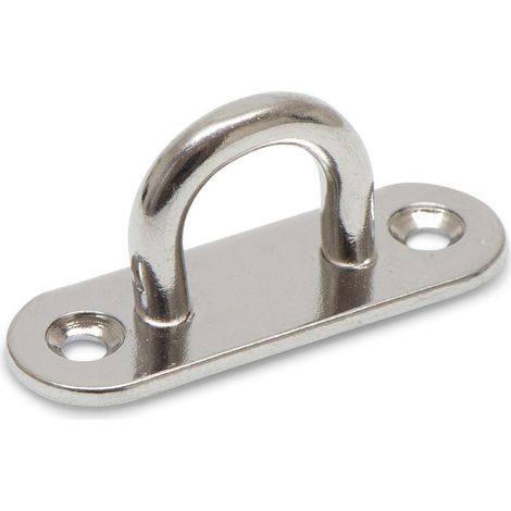 Ösenplatte Edelstahl mit 26 mm Öse - Pro Stück