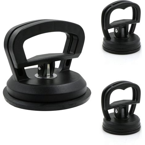 3 Gummisaugnäpfe für Fenster – 11,8 cm + 5,7 cm, Fliesen (1/5)