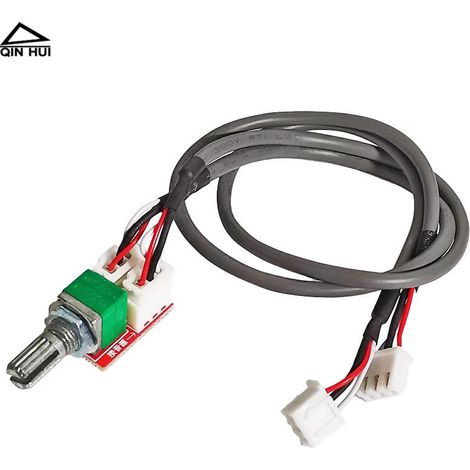Adapter board for two 50 kΩ potentiometers with 300 mm shielded cable - Accessories for DIY audio amplifier modules (1/4)