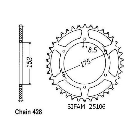 COURONNE DIVERS 25106CZ58