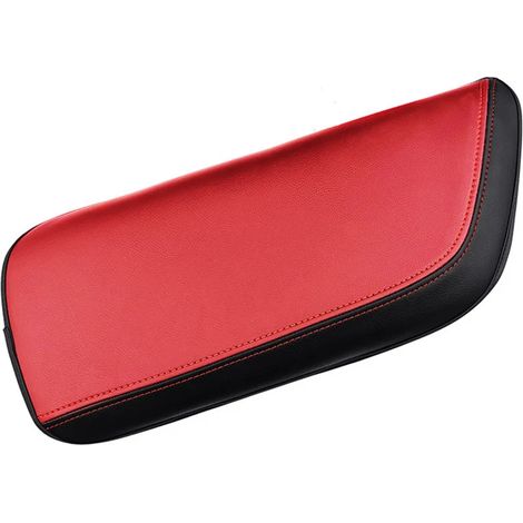 (D) Convient aux Toyota Camry 2018, 2019, 2020, 2021 et 2022. Garniture de coussinet de boîte à commandes centrales en cuir microfibre pour intérieur de voiture. (1/5)