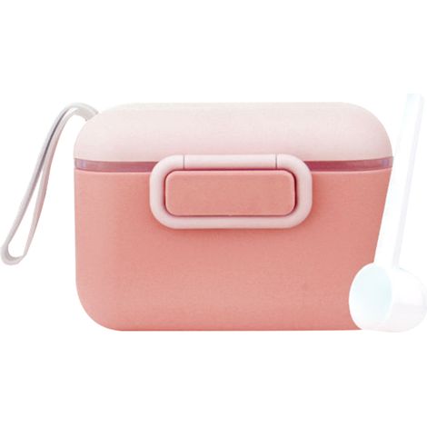 Distributeur De Poudre Pour Bébé - Contenant Hermetique Avec Cuillere Et Niveleur - Pour Voyages Et Sorties - 1 Pièce (1/5)