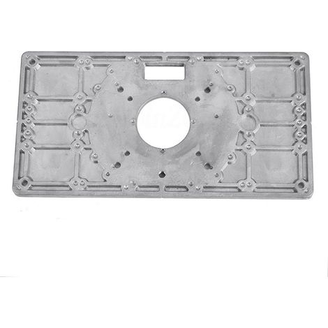 Innenplatte aus Aluminiumlegierung für Frästische mit 4 Ösenbolzen für Werkbänke (1/5)