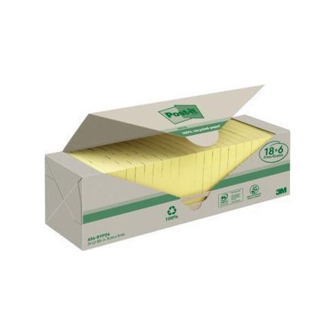 Post-it Haftnotiz Recycling Notes 654-RYP24 76 x 76 mm ge 24St (1/2)