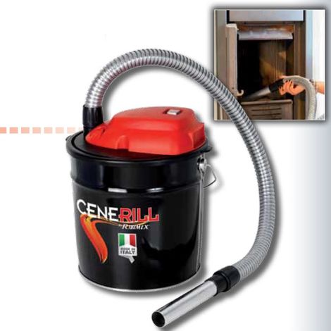 Trade Shop - Extractor De Cenizas Para Estufas De Pellets Ribitech Minicen 1000w 18l -