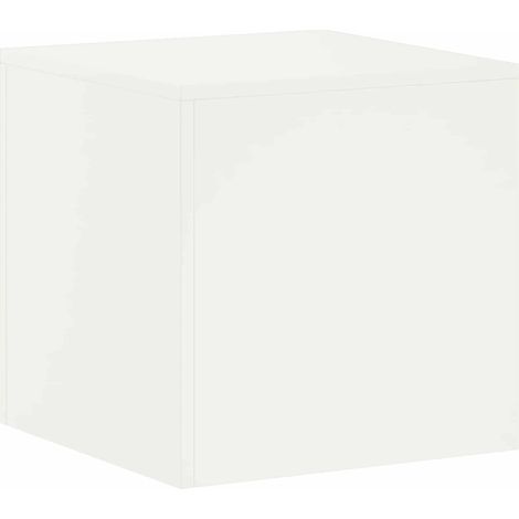 Plant Stand White 40 x 40 x 40 cm Steel vidaXL (1/5)