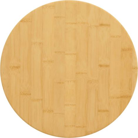 Tischplatte Ø50x1,5 cm Bambus