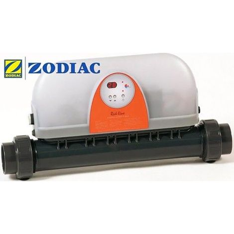 calentador de piscina zodiac red line plus 3kw termostato digital resistencia de titanio