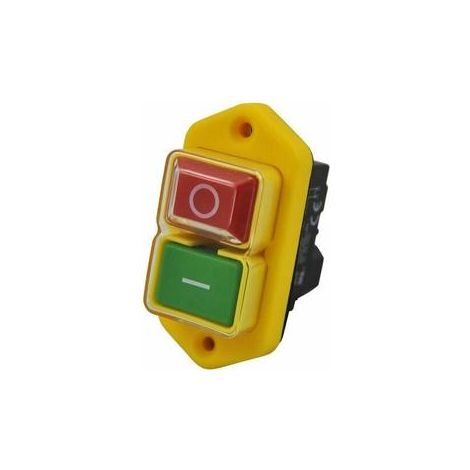 Interrupteur À Distance - Interrupteur Sans Tension 230 V Avec Déclenchement En Sous-Tension Et Contact À Bobine - Pour Machines-Outils - 1 Pièce (1/5)