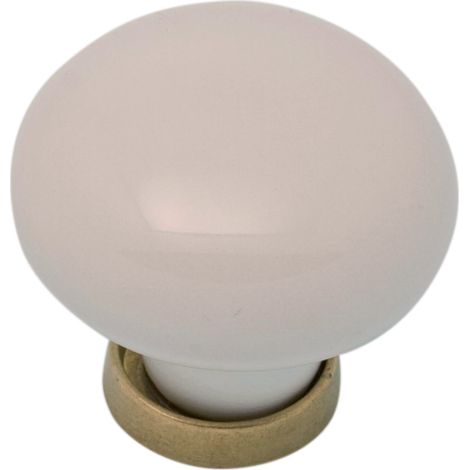 POMOLO PORCELLANA TONDO C/BASE F/ 3 31X26 MM- 25,0 pz