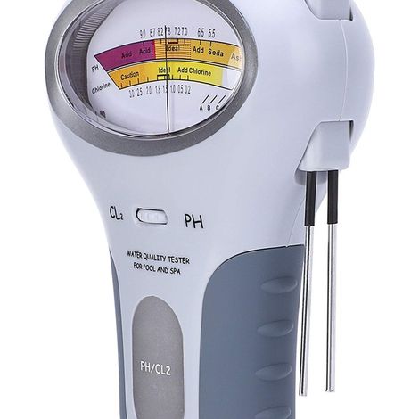 Dailygoody – Wasserqualitätstest – Chlor- und pH-Tester – Großes Display – Geeignet für Aquarien – Hydroponische Nährstoffe – Trinkwasser