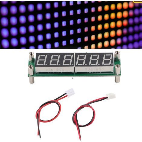 Compteur de fréquence numérique PLJ-6LED-H 1MHz-1000MHz avec affichage LED vert (1/5)