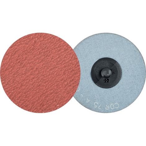 PFERD TOOLS COMBIDISC Korund Schleifblatt CDR Ø 75 mm A80 COOL für Edelstahl 50 Stk (1/4)