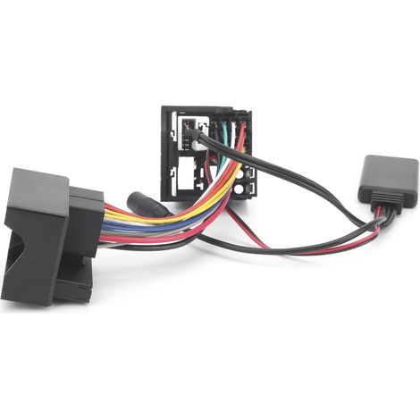 Adaptateur Audio Bluetooth 5.0 avec Microphone et Câble AUX, 59.1 pouces, Compatible BMW E60 E63 E64 E65 E66 E87 (1/5)