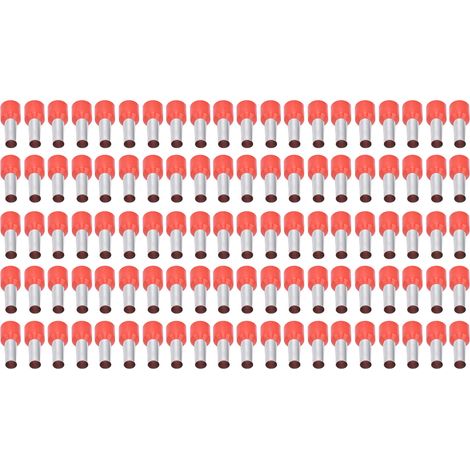 100PCS Embouts à Coudes Isolés en Cuivre pour Câbles 8AWG, Connecteurs à sertir E10‑12 (1/5)