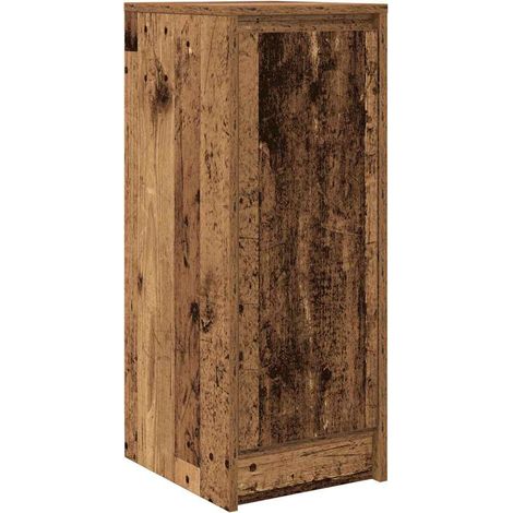 Maison Exclusive - Aparador de madera de ingeniería envejecida 29