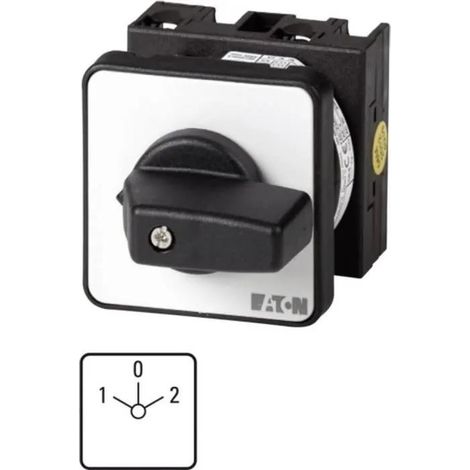 Eaton Interruttore a leva T0-3-8212/E, interruttore grigio robusto