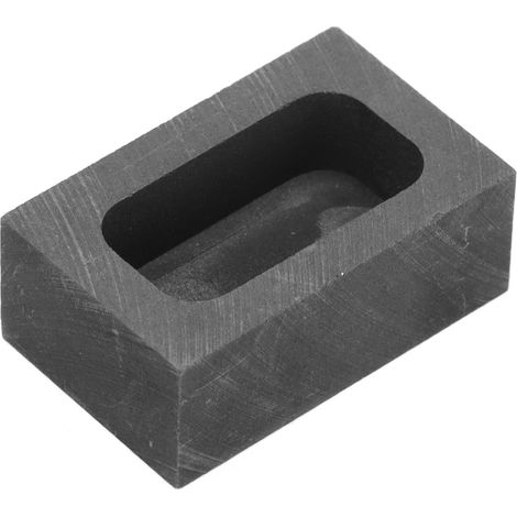 Les moules rectangulaires pour lingots de graphite sont des moules de fusion du graphite légers, stables et de petite taille, utilisés pour le raffinage et la coulée. (1/5)
