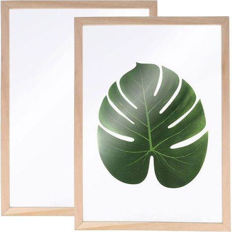 2 cadres en bois pour Herbier A4 (1/4)