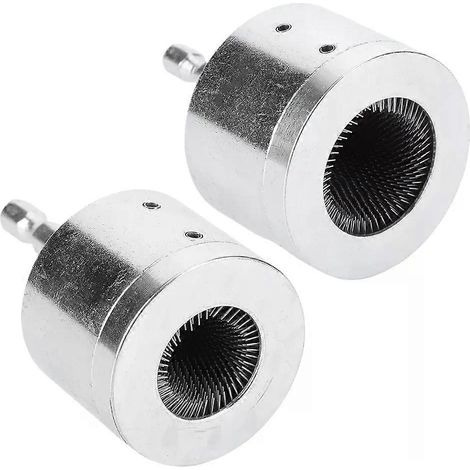 Brosse de nettoyage pour tubes de forage en métal et tuyaux en cuivre - Outil de nettoyage pour plombiers professionnels et applications industrielles - JXLGV (1/4)