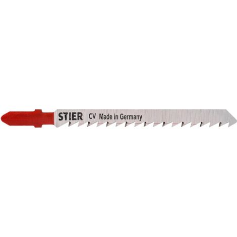 Lame de scie sauteuse STIER ST 100/4/1,45 pour coupes dans le bois et les panneaux 20 pièces (1/4)
